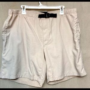 The North Face Beige Adjustable Waist Shorts